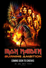 Poster for Iron Maiden: Burning Ambition